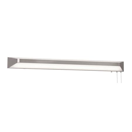 Afx Cory LED Overbed Light - 48" W - Satin Nickel CRYB48LAJENSN